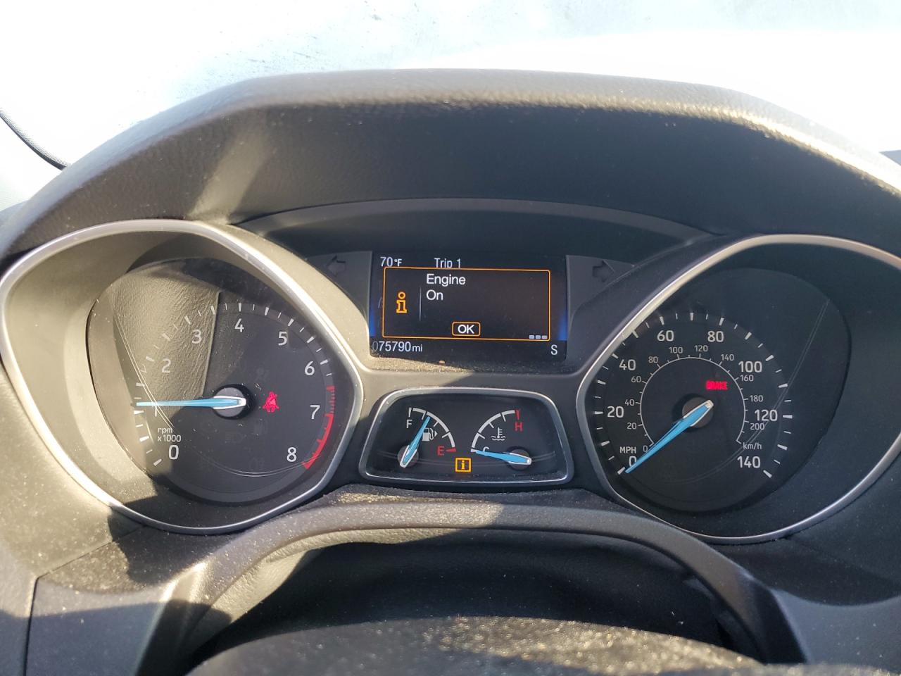 2017 Ford Focus Se VIN: 1FADP3FE5HL218176 Lot: 82007825