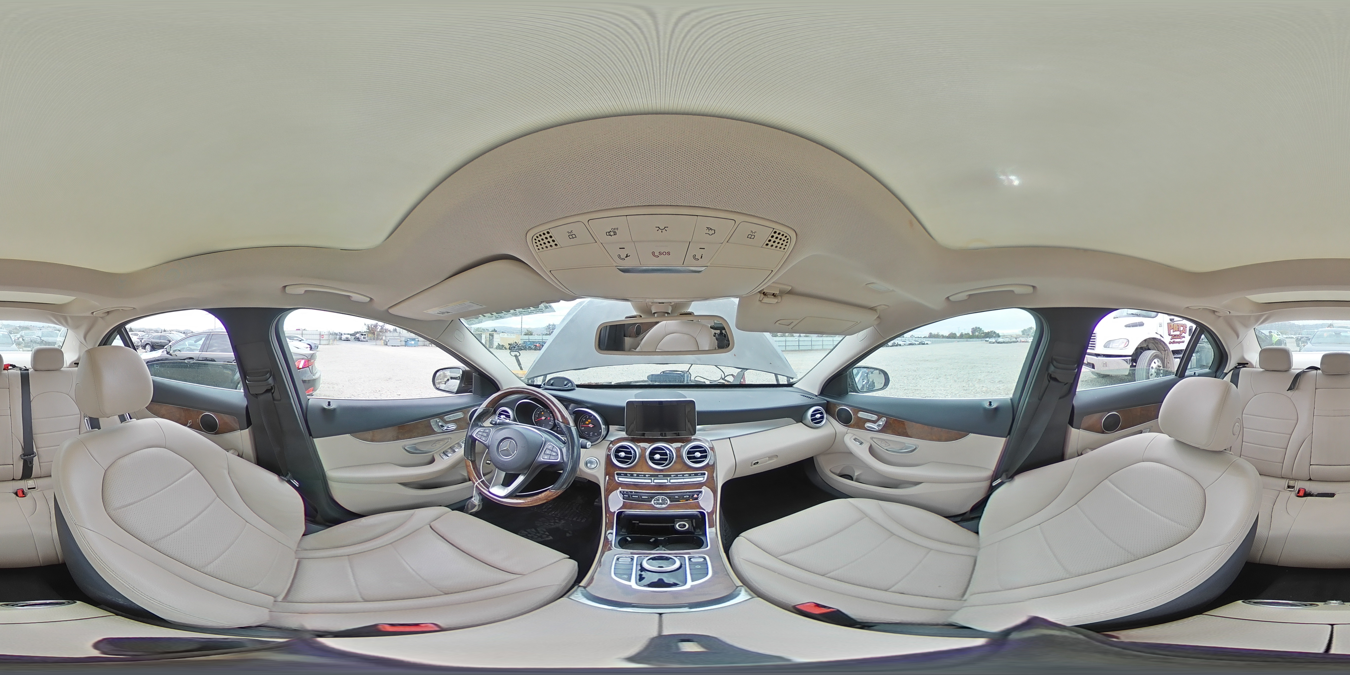 2017 Mercedes-Benz C 300 VIN: 55SWF4JBXHU219043 Lot: 82452775