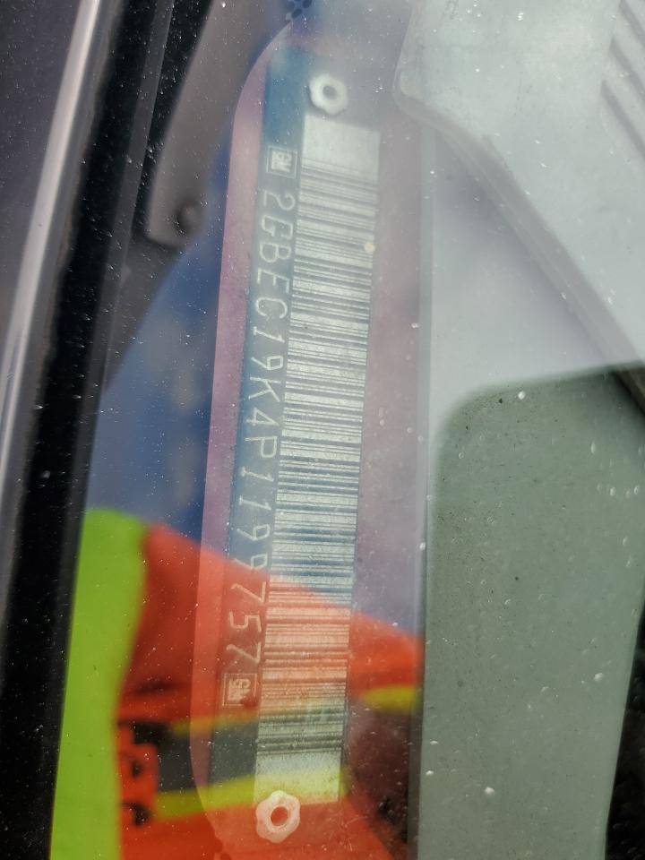 1993 Chevrolet Gmt-400 C1500 VIN: 2GBEC19K4P1199757 Lot: 85758635