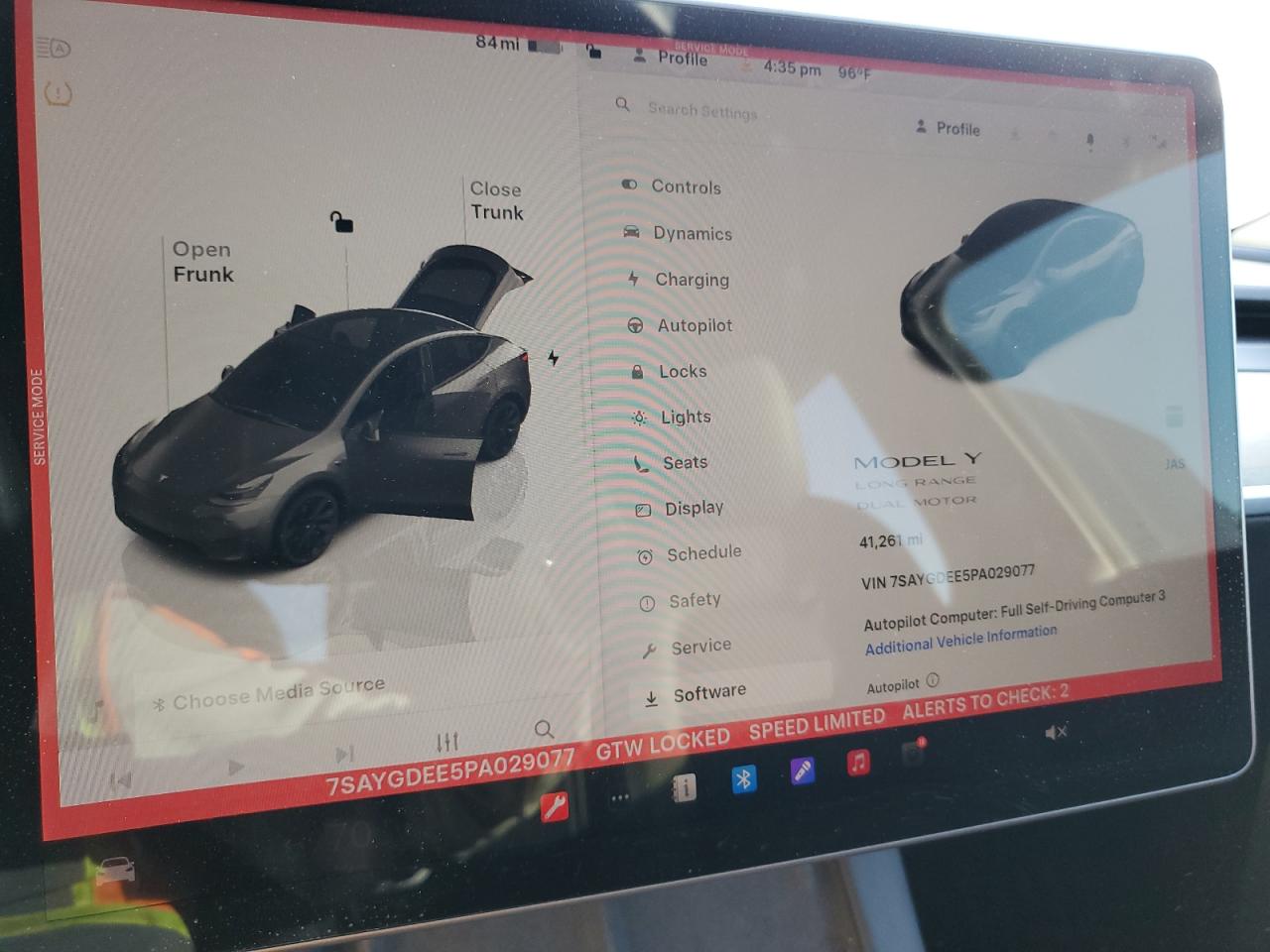 2023 Tesla Model Y VIN: 7SAYGDEE5PA029077 Lot: 91081945