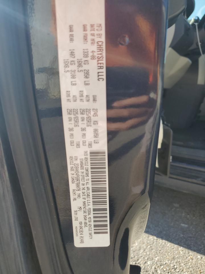 2008 Dodge Grand Caravan Sxt VIN: 2D8HN54P68R780078 Lot: 85303775