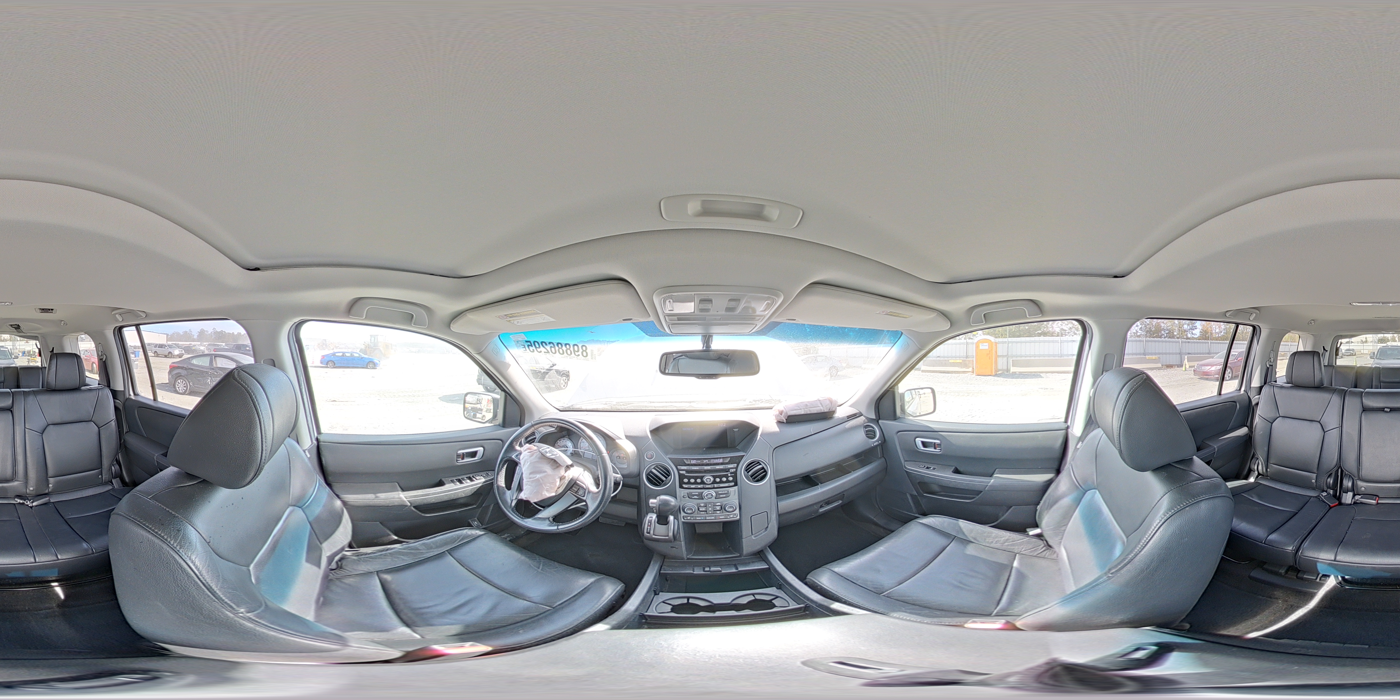 2012 Honda Pilot Exl VIN: 5FNYF3H5XCB019597 Lot: 89886295