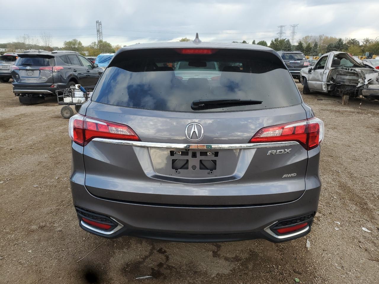 2018 Acura Rdx Technology VIN: 5J8TB4H50JL016182 Lot: 87248125