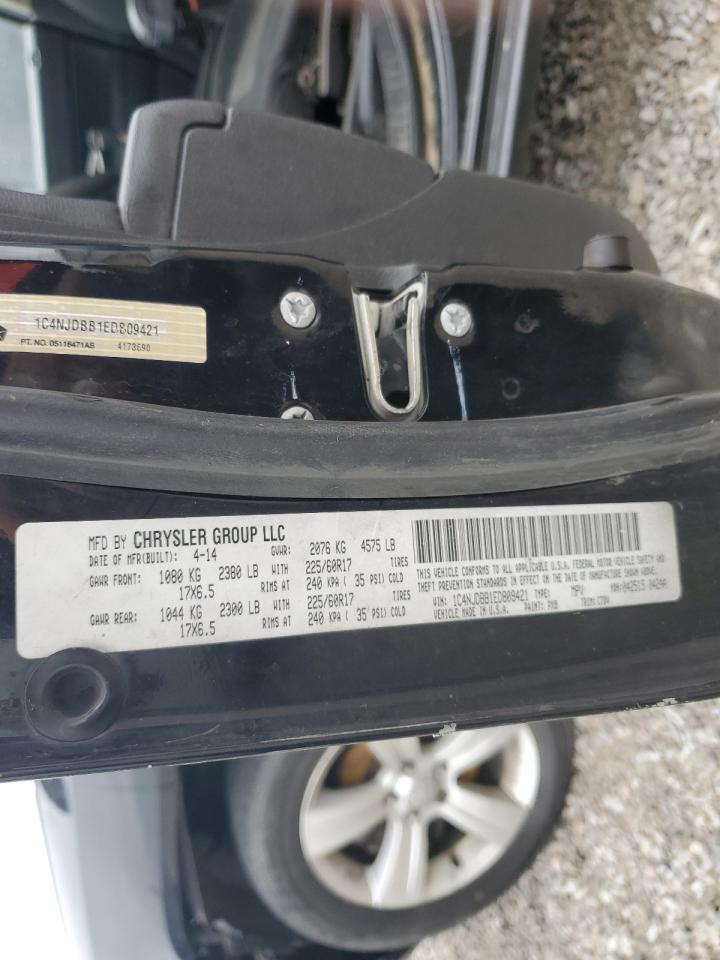 2014 Jeep Compass Sport VIN: 1C4NJDBB1ED809421 Lot: 90355605