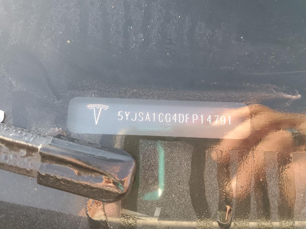2013 Tesla Model S VIN: 5YJSA1CG4DFP14791 Lot: 85932195