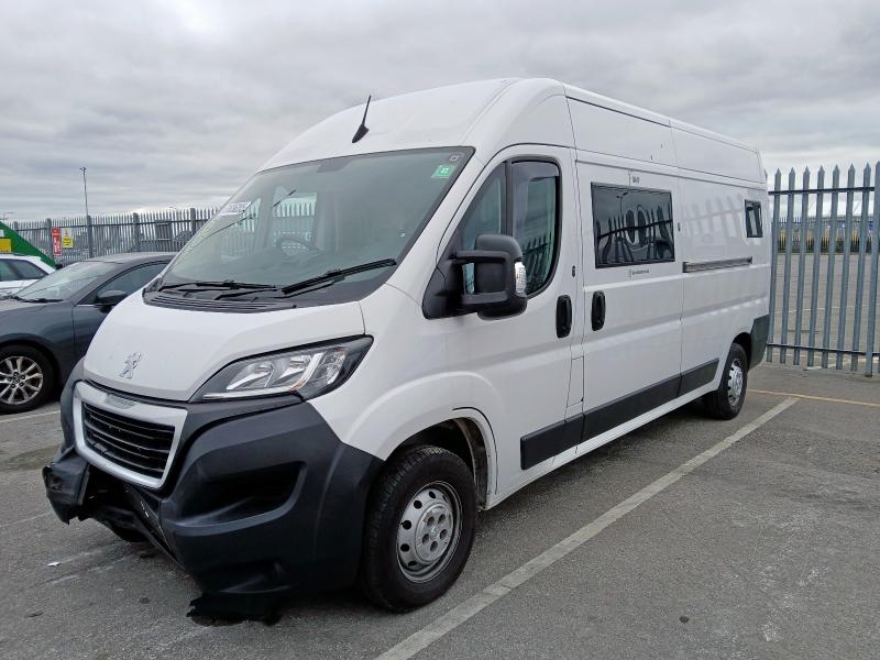 2022 PEUGEOT BOXER 2.2 BLUEHDI H2 PROFESSIONAL VAN 140PS for sale at Copart CHESTER