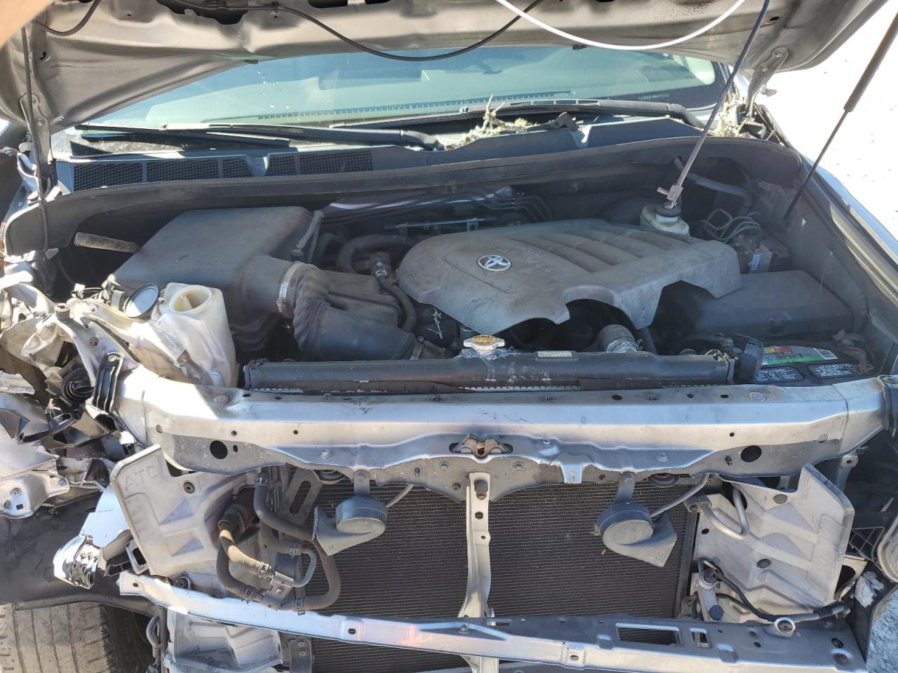 2010 Toyota Tundra Double Cab Sr5 VIN: 5TFRM5F17AX019811 Lot: 81928335