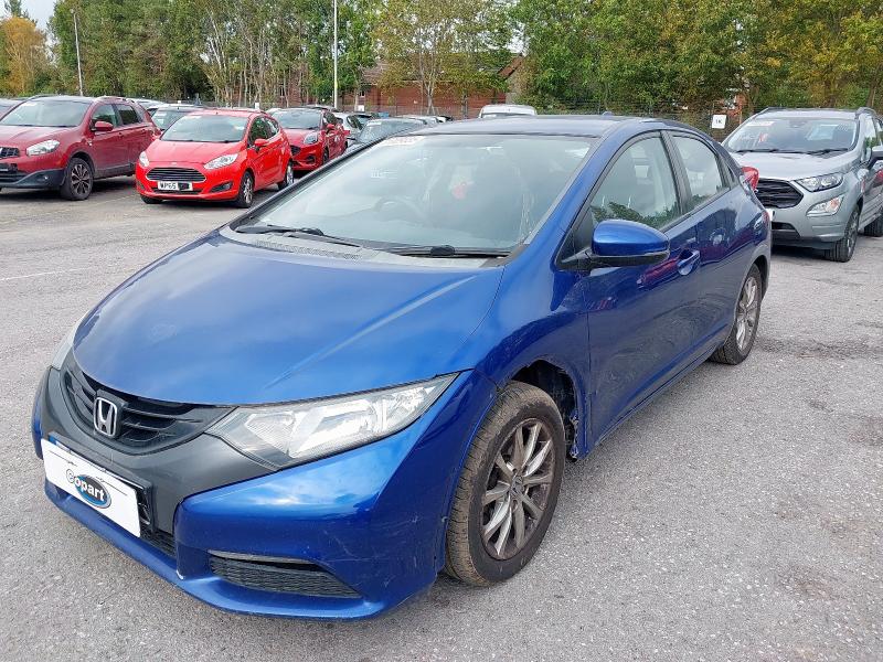 2012 HONDA CIVIC 1.4 I-VTEC SE 5DR for sale at Copart GLOUCESTER