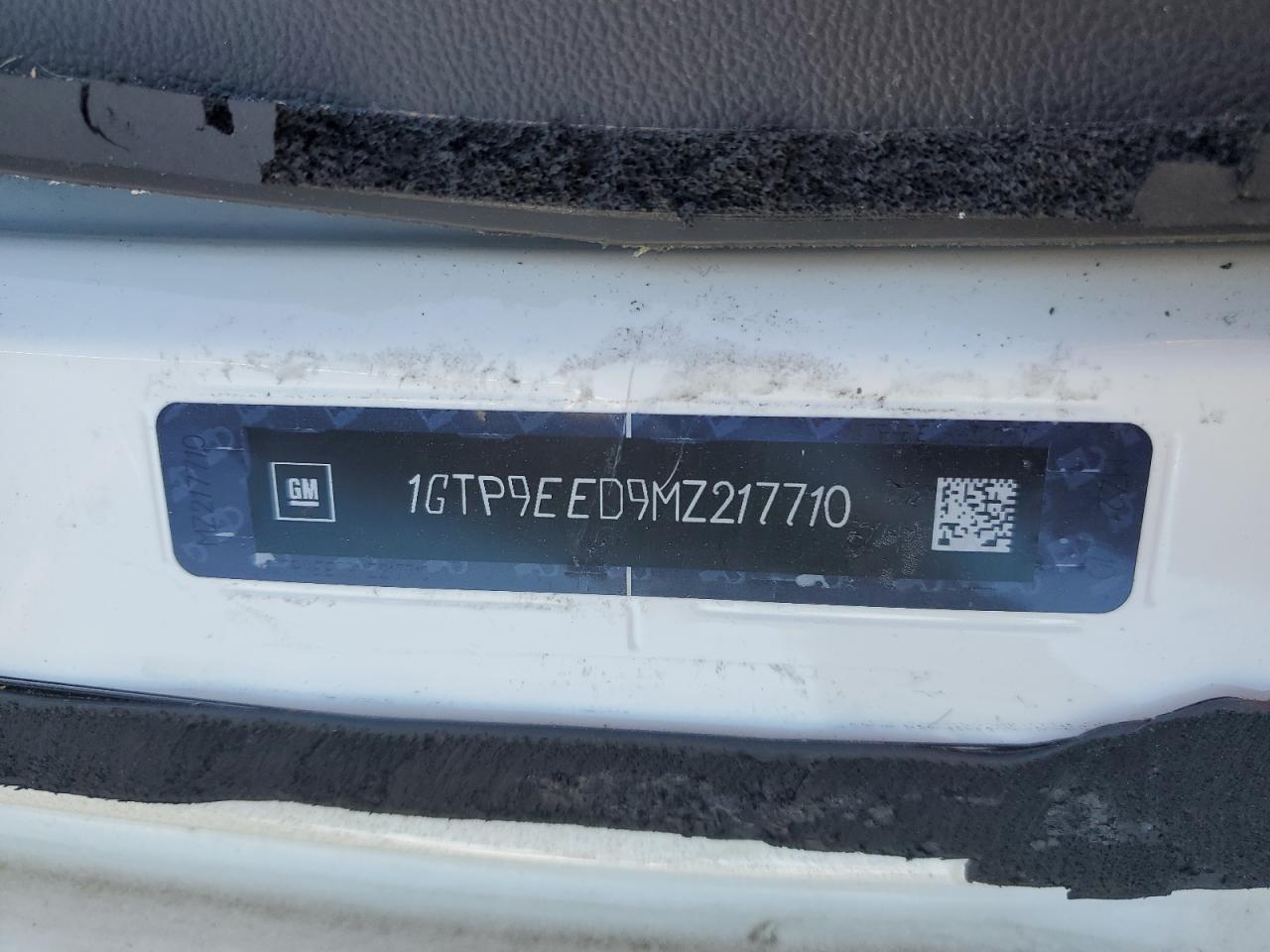 2021 GMC Sierra K1500 At4 VIN: 1GTP9EED9MZ217710 Lot: 80729165