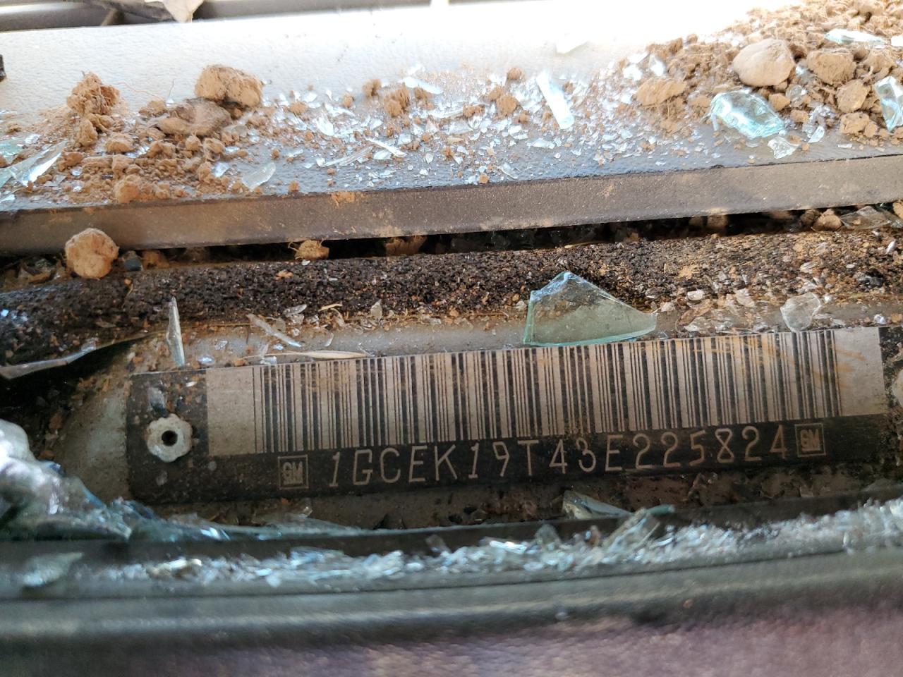 2003 Chevrolet Silverado K1500 VIN: 1GCEK19T43E225824 Lot: 70423395