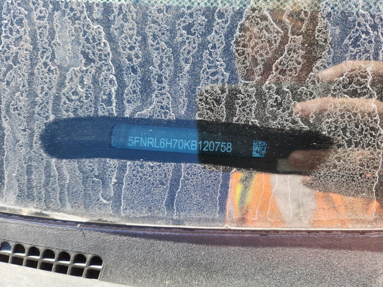 2019 Honda Odyssey Exl VIN: 5FNRL6H70KB120758 Lot: 81992945