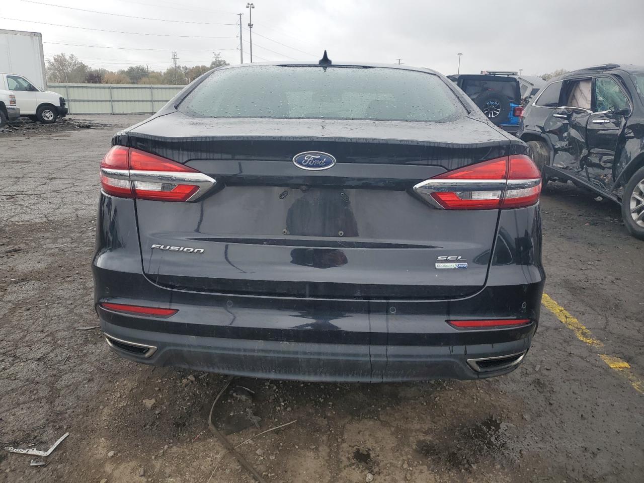 2019 Ford Fusion Sel VIN: 3FA6P0E9XKR131779 Lot: 89592225