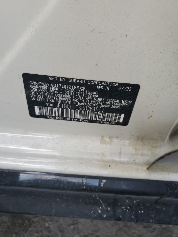 2024 Subaru Impreza Rs VIN: JF1GUHHC3R8264897 Lot: 85081775