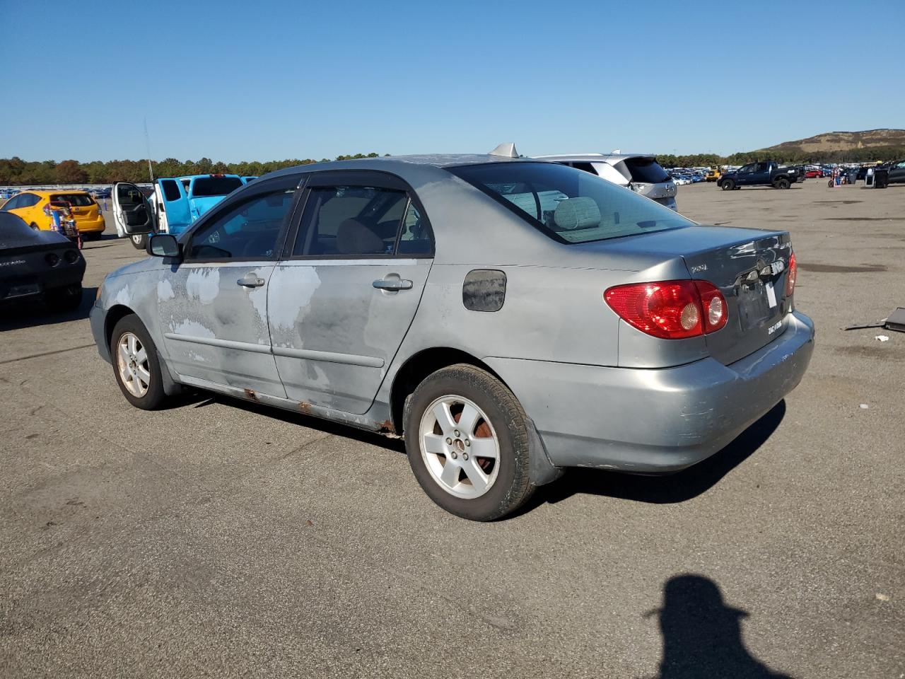 2003 Toyota Corolla Ce silver sedan gas 1NXBR32E53Z118448 photo #3