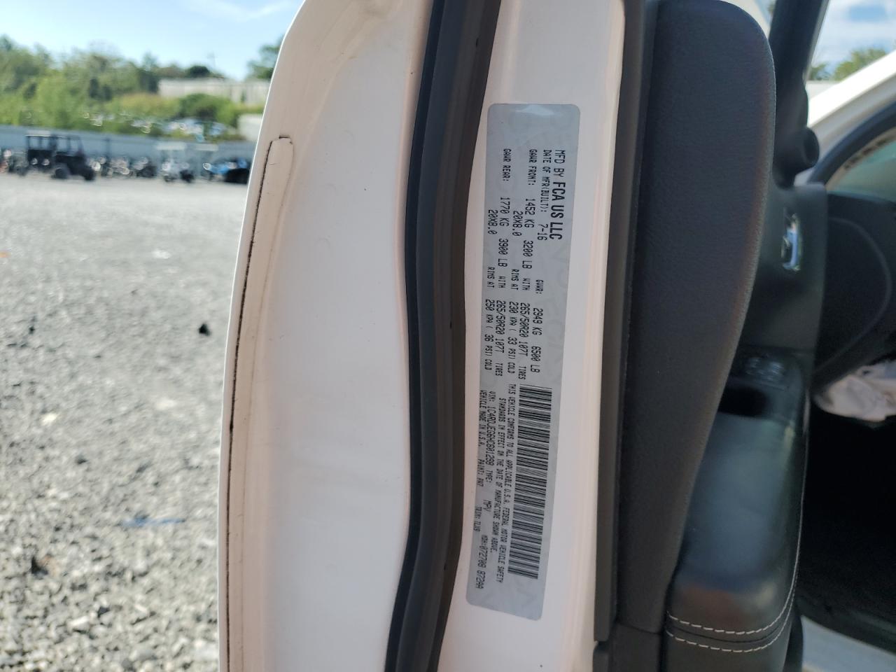 2017 Dodge Durango Citadel VIN: 1C4RDJEG6HC601298 Lot: 81793995