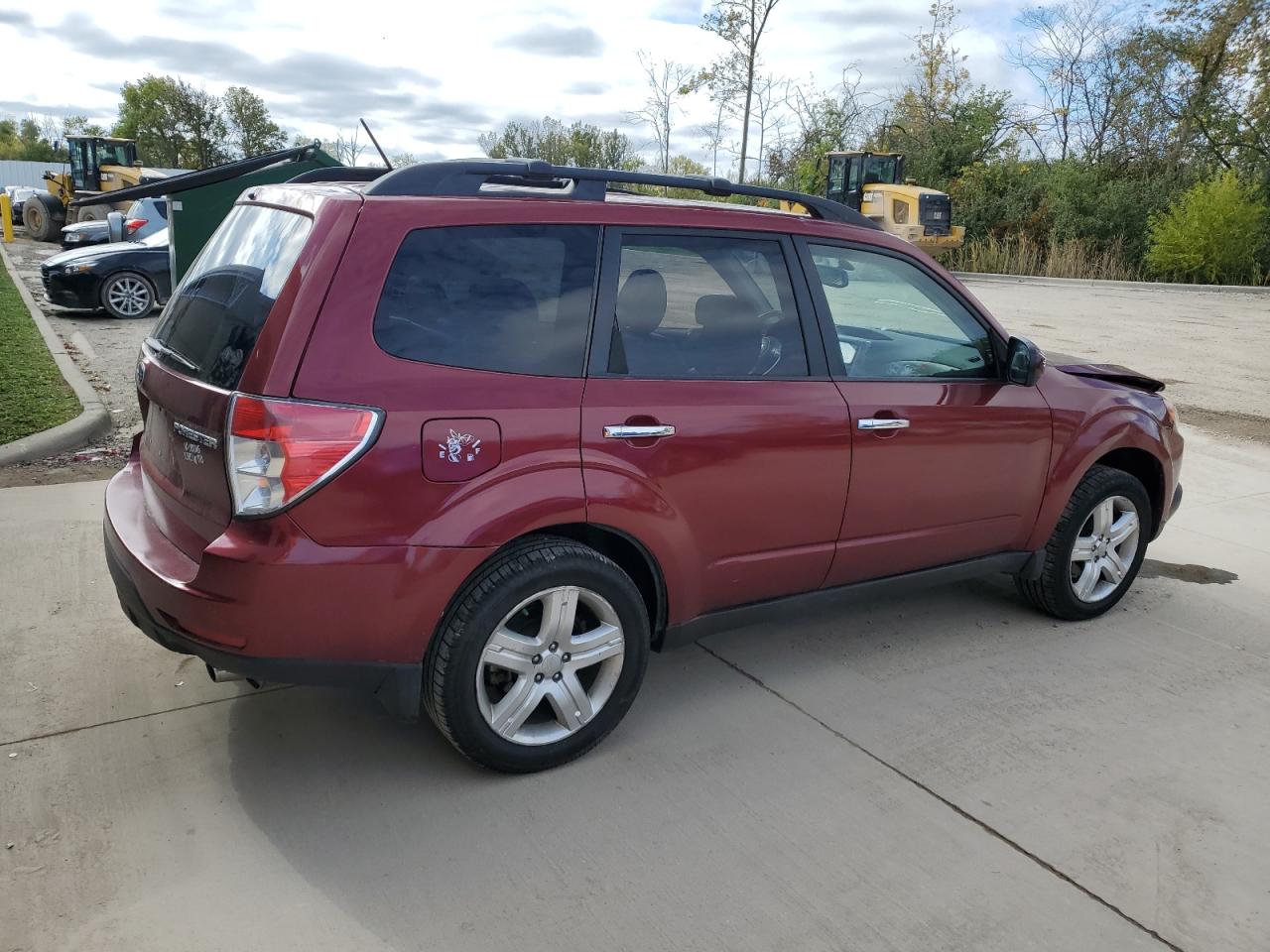 2009 Subaru Forester 2 red null gas JF2SH64669H750800 photo #4