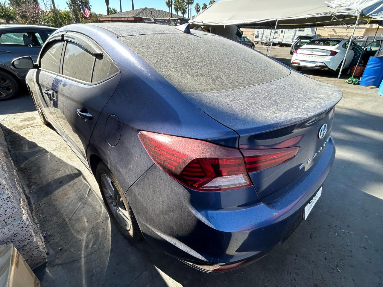 2019 Hyundai Elantra Sel blue null gas 5NPD84LF4KH424515 photo #4