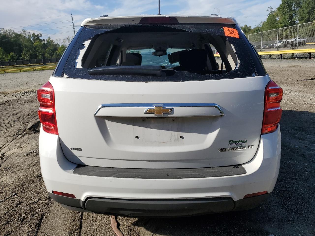 2016 Chevrolet Equinox Lt VIN: 2GNFLFEK1G6360675 Lot: 81888715
