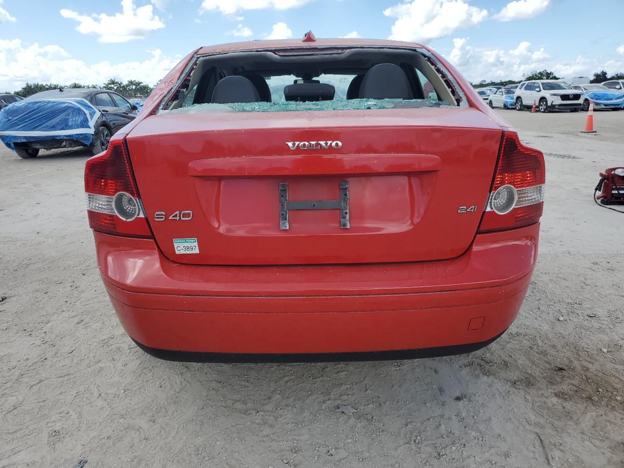 2007 Volvo S40 2.4I VIN: YV1MS382272305429 Lot: 84833205