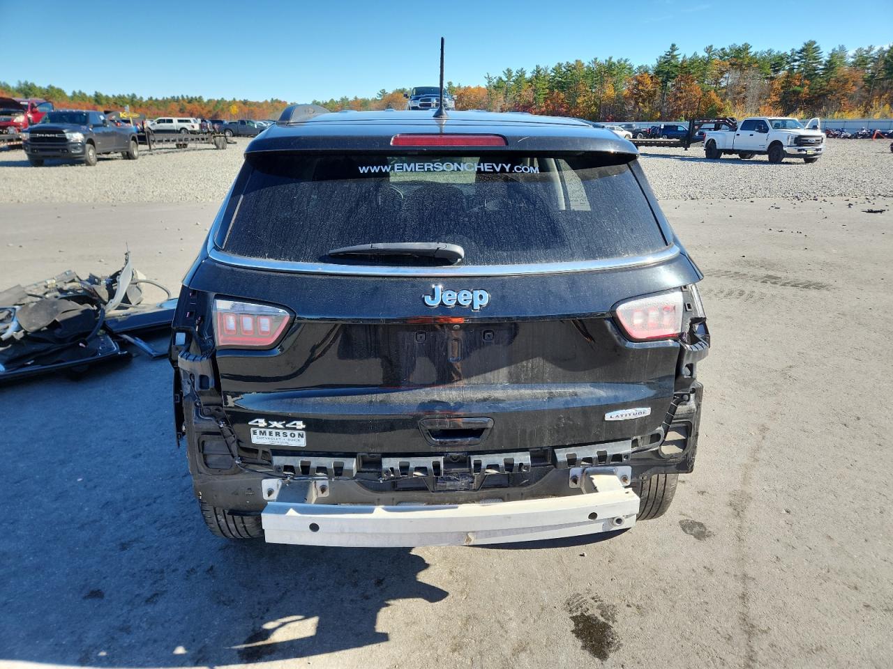 2018 Jeep Compass Latitude VIN: 3C4NJDBB4JT281748 Lot: 89719715
