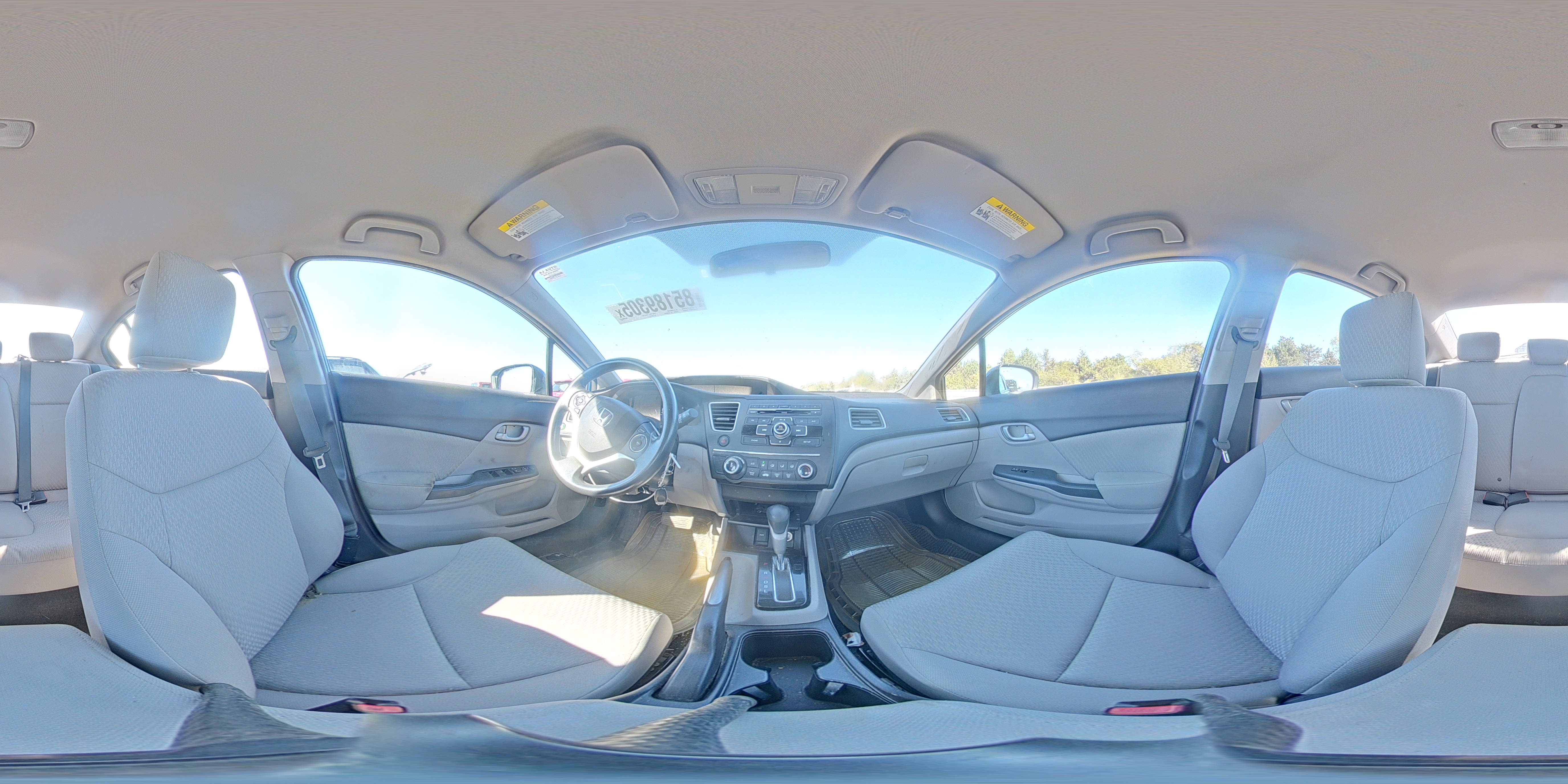 2014 Honda Civic Lx VIN: 19XFB2F56EE050418 Lot: 85189305