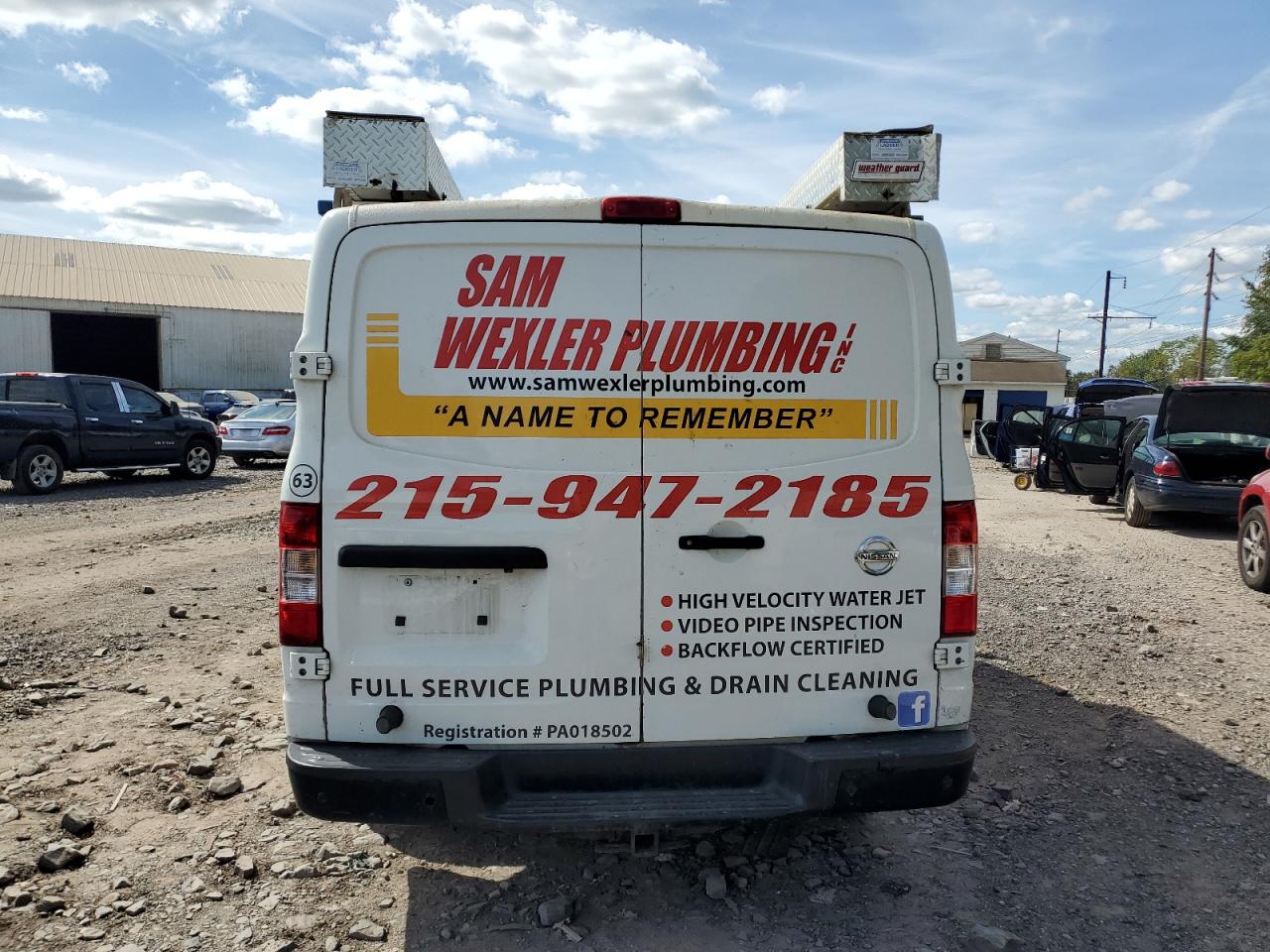 2014 Nissan Nv 2500 VIN: 1N6AF0KY4EN104293 Lot: 84541545