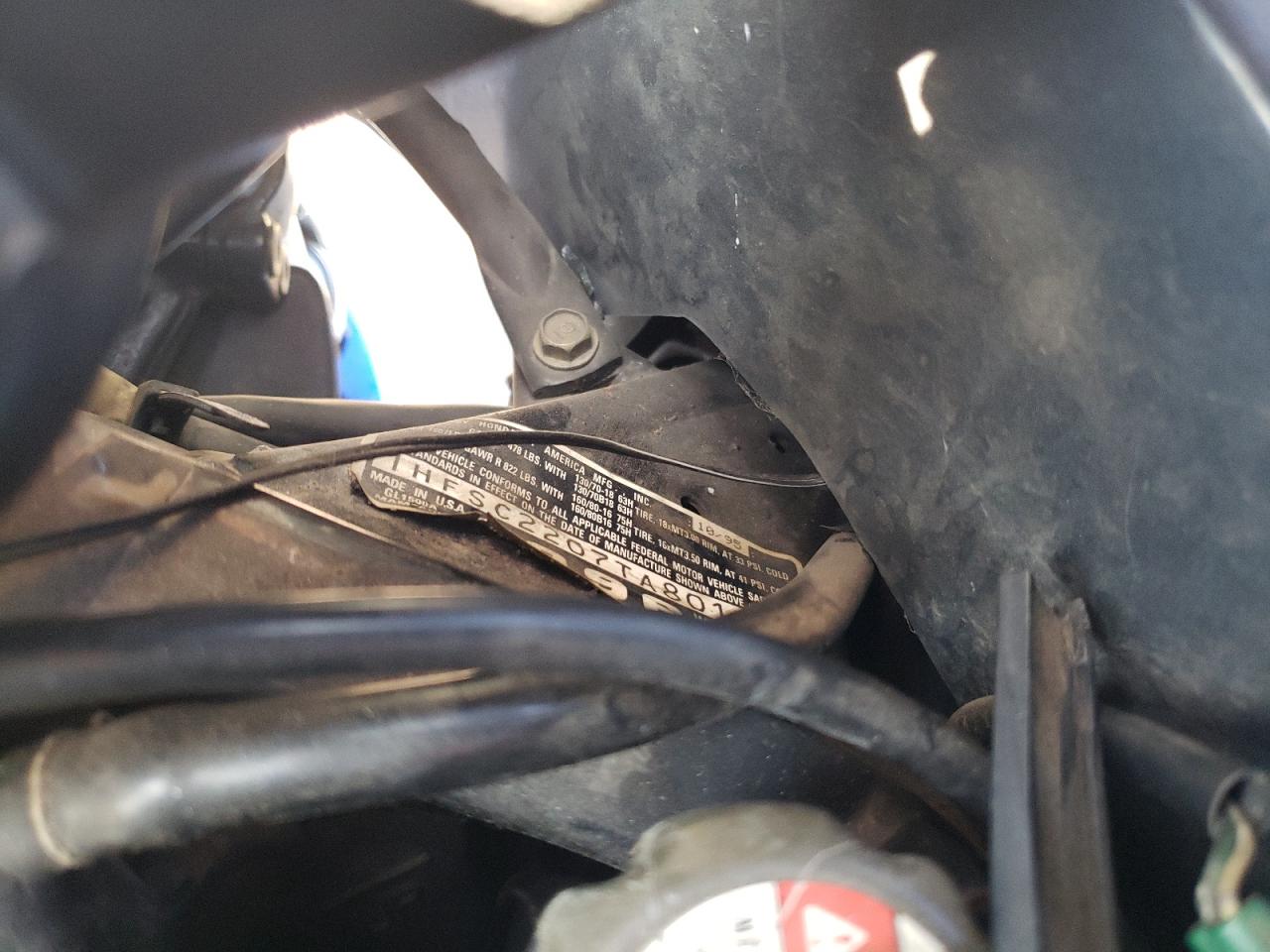 1996 Honda Gl1500 A/2 VIN: 1HFSC2207TA801456 Lot: 90634965