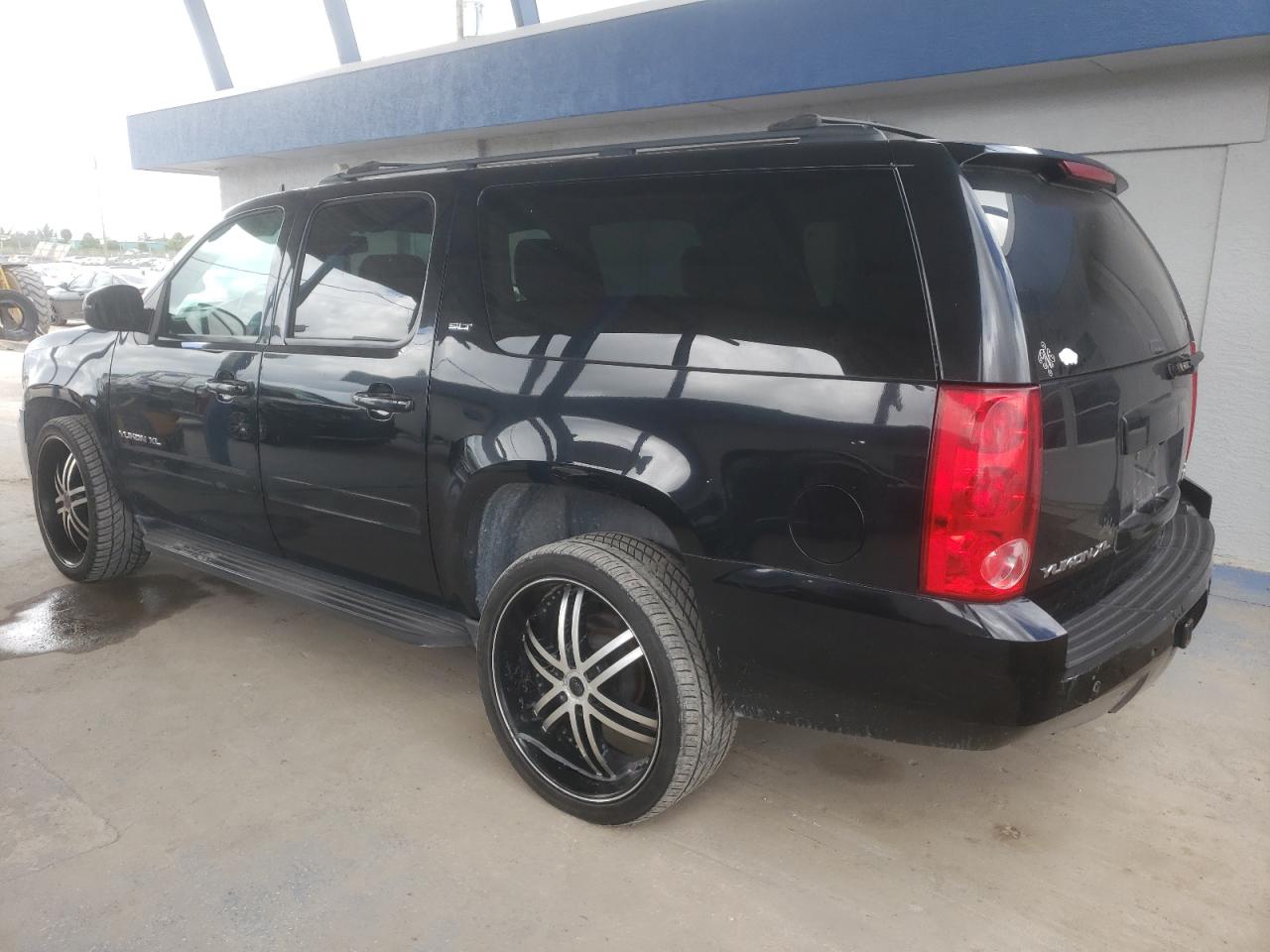 2013 GMC Yukon Xl K1500 Slt black suv flexible 1GKS2KE74DR249508 photo #3