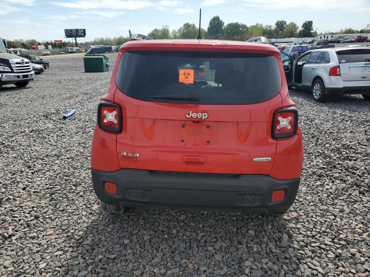 2018 Jeep Renegade Latitude VIN: ZACCJBBB7JPH01280 Lot: 81994715