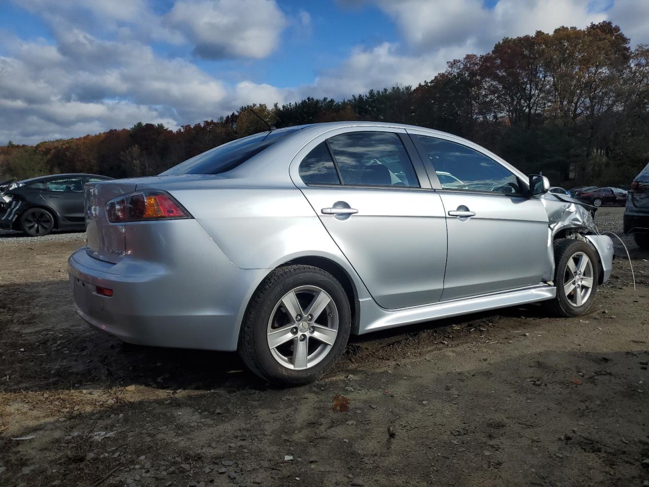 2013 Mitsubishi Lancer Se silver null gas JA32V2FW1DU005402 photo #4