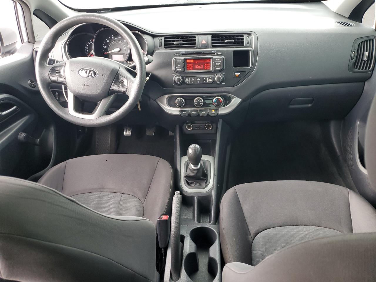 2013 Kia Rio Lx VIN: KNADM4A35D6137800 Lot: 86330135