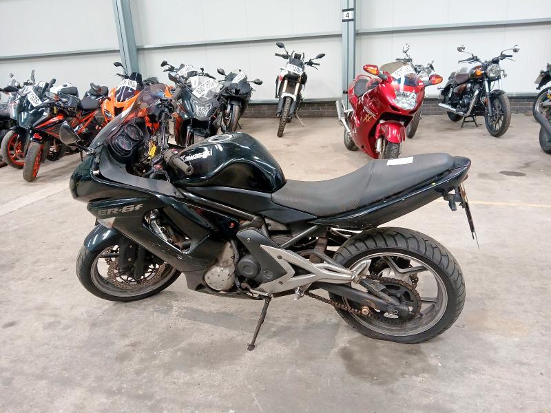 2007 KAWASAKI EX 650 A7F  for sale at Copart NEWBURY
