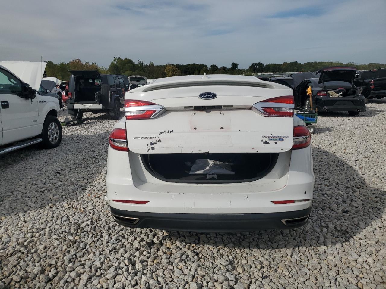 2019 Ford Fusion Titanium VIN: 3FA6P0D97KR152980 Lot: 82175185