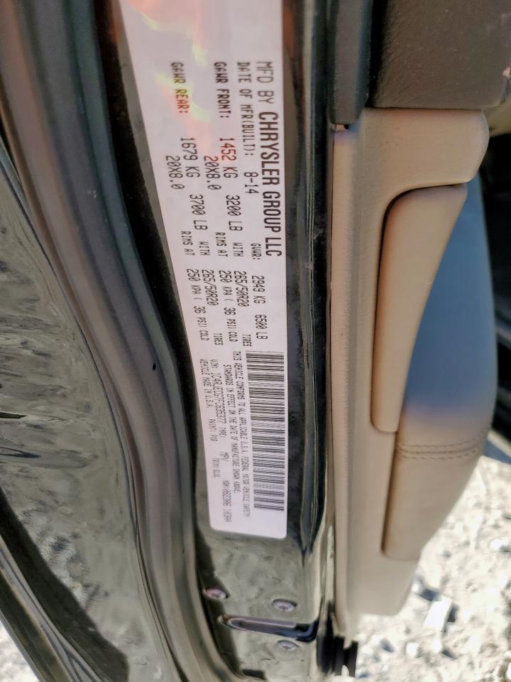 2015 Jeep Grand Cherokee Overland VIN: 1C4RJECG7FC635377 Lot: 86275375