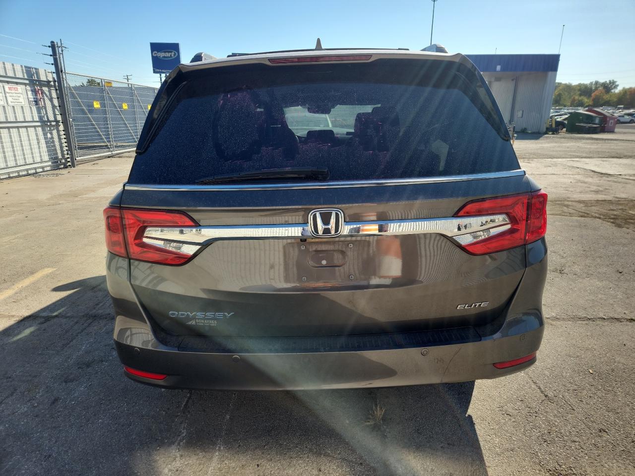 2020 Honda Odyssey Elite VIN: 5FNRL6H95LB030329 Lot: 85602075