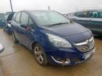 2014 VAUXHALL MERIVA TECH LINE 1.4I 16V TECH LINE 5DR for sale at Copart ROCHFORD
