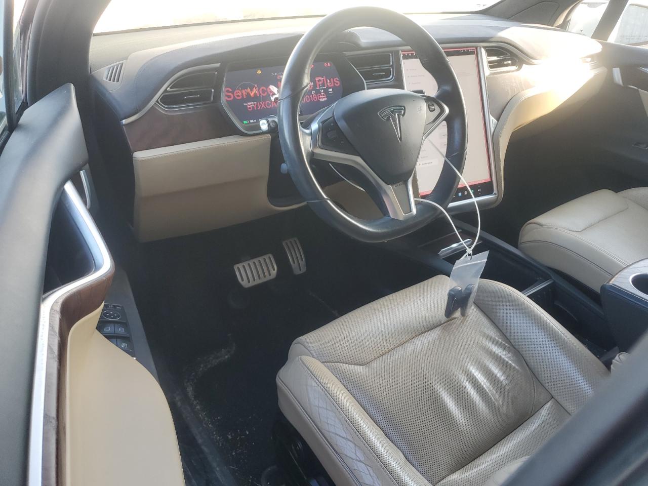 2016 Tesla Model X VIN: 5YJXCAE40GF001880 Lot: 84974605