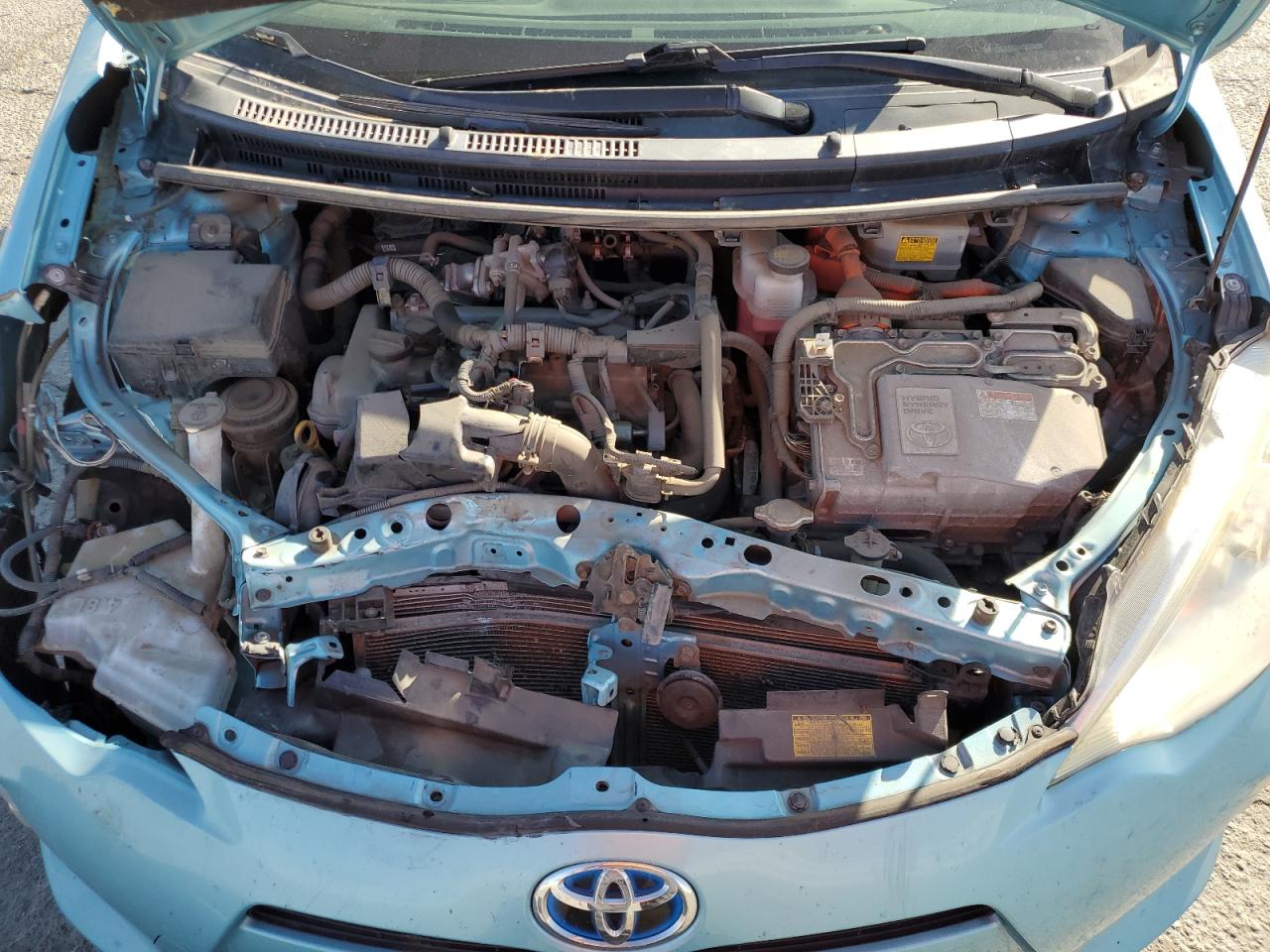 2013 Toyota Prius C VIN: JTDKDTB36D1051959 Lot: 85882215