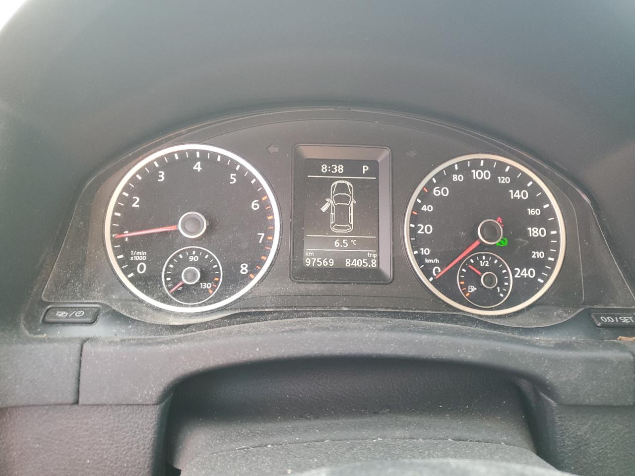 2015 Volkswagen Tiguan S VIN: WVGHV7AX2FW510215 Lot: 86894835