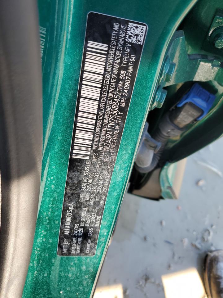 2025 Alfa Romeo Tonale Tributo Italiano VIN: ZASPATTW7S3088452 Lot: 90299645