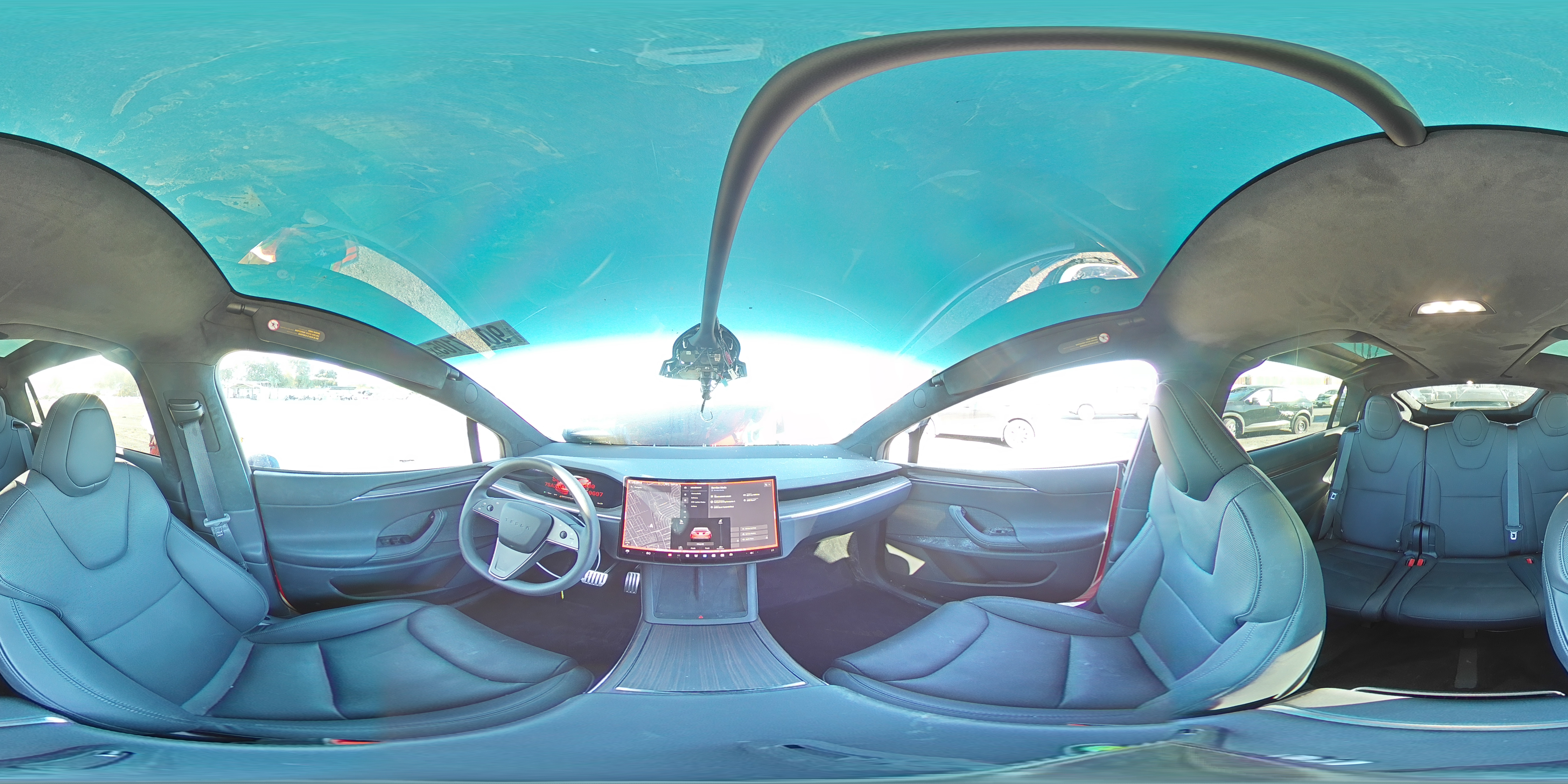 2024 Tesla Model X VIN: 7SAXCAE5XRF459697 Lot: 90097105