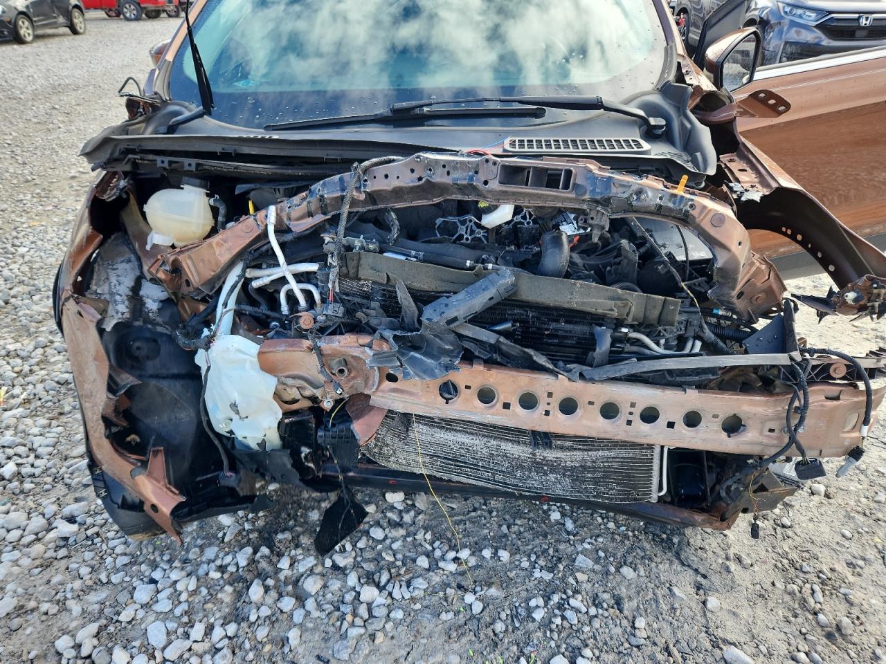 2017 Ford Escape Titanium VIN: 1FMCU9J90HUA63764 Lot: 82691835