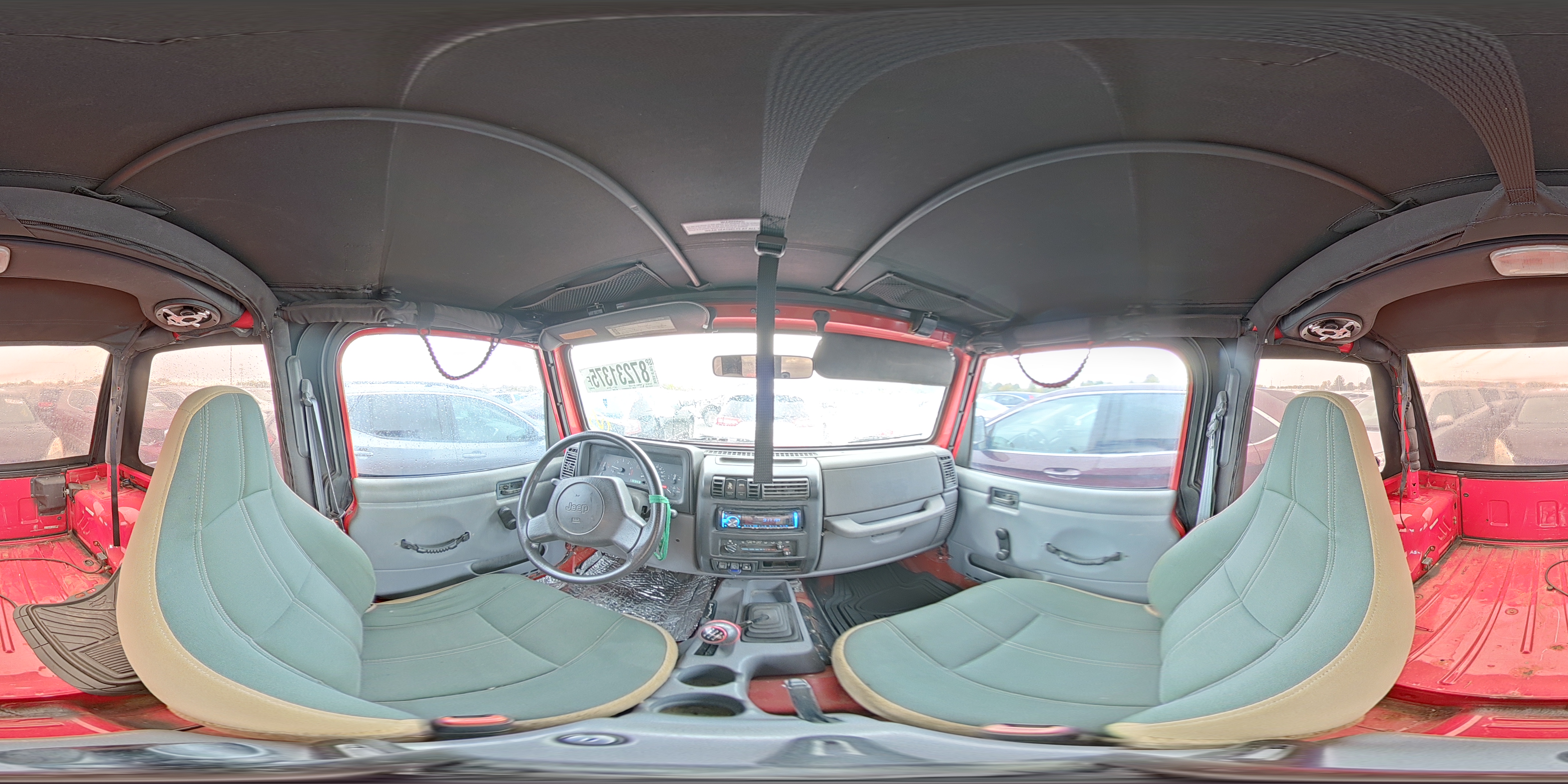 1997 Jeep Wrangler / Tj Sport VIN: 1J4FY19S4VP495907 Lot: 87231375