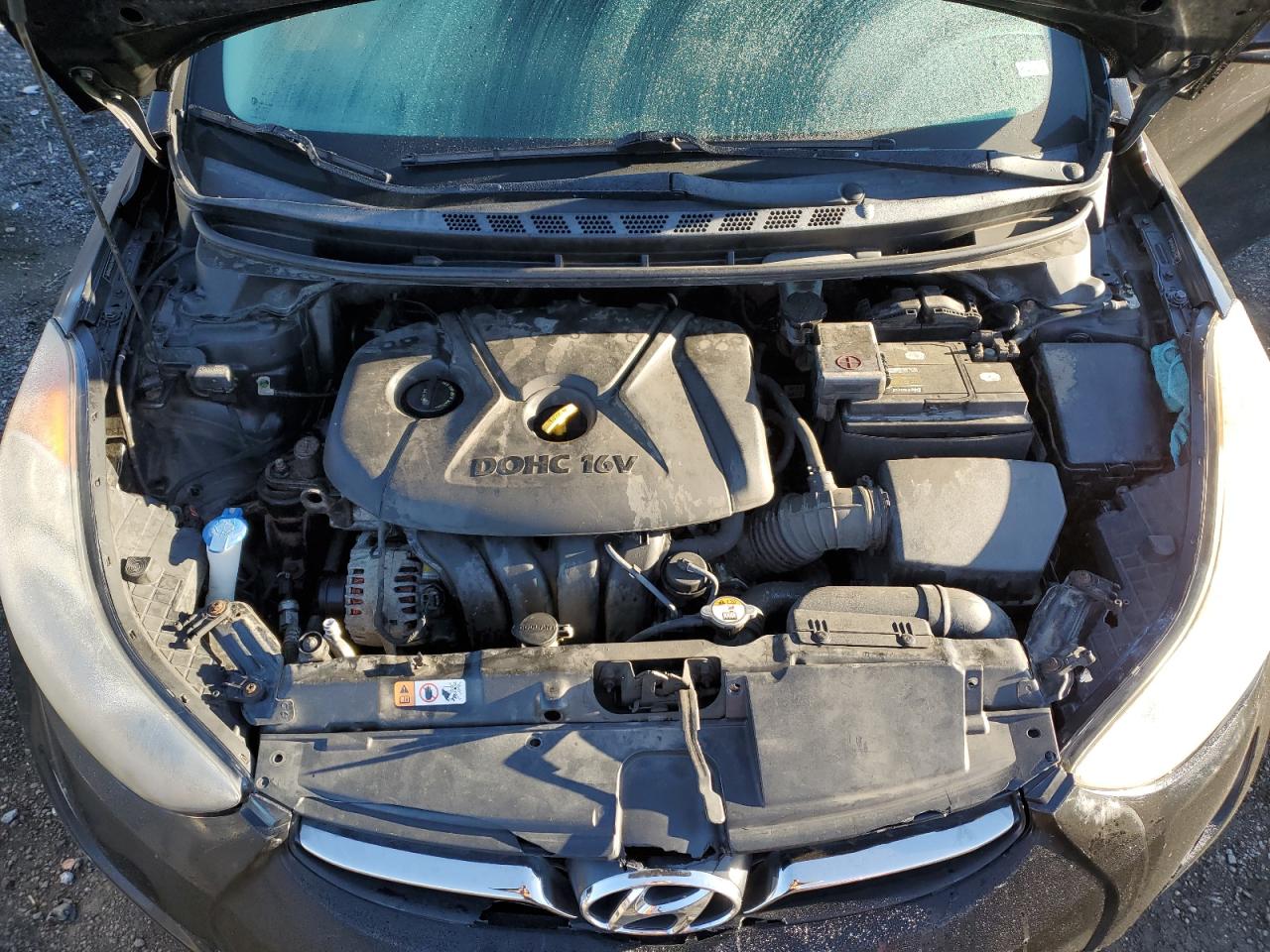 2013 Hyundai Elantra Gls VIN: 5NPDH4AE0DH216497 Lot: 86820645