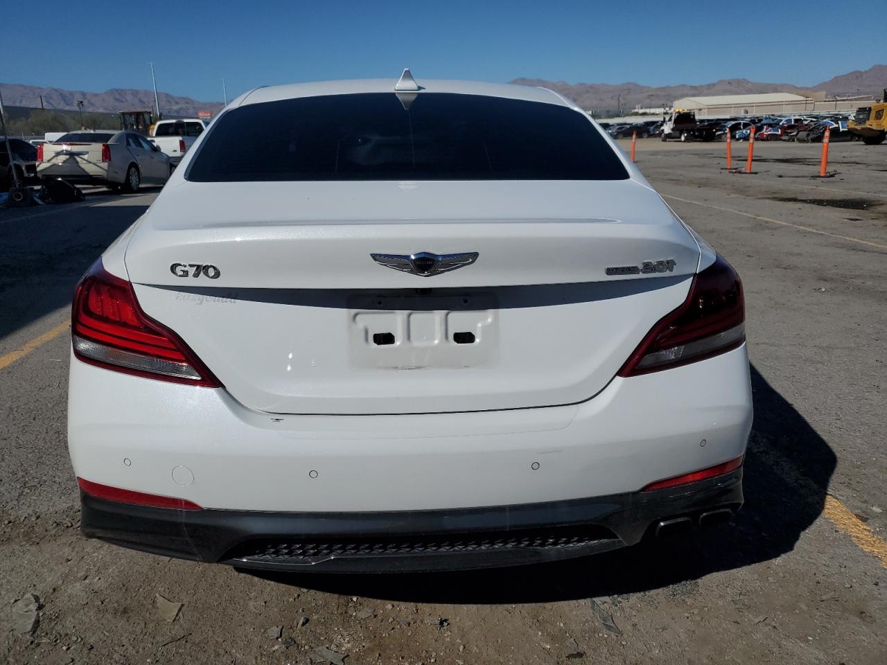 2019 Genesis G70 Prestige VIN: KMTG44LA9KU034689 Lot: 84929635