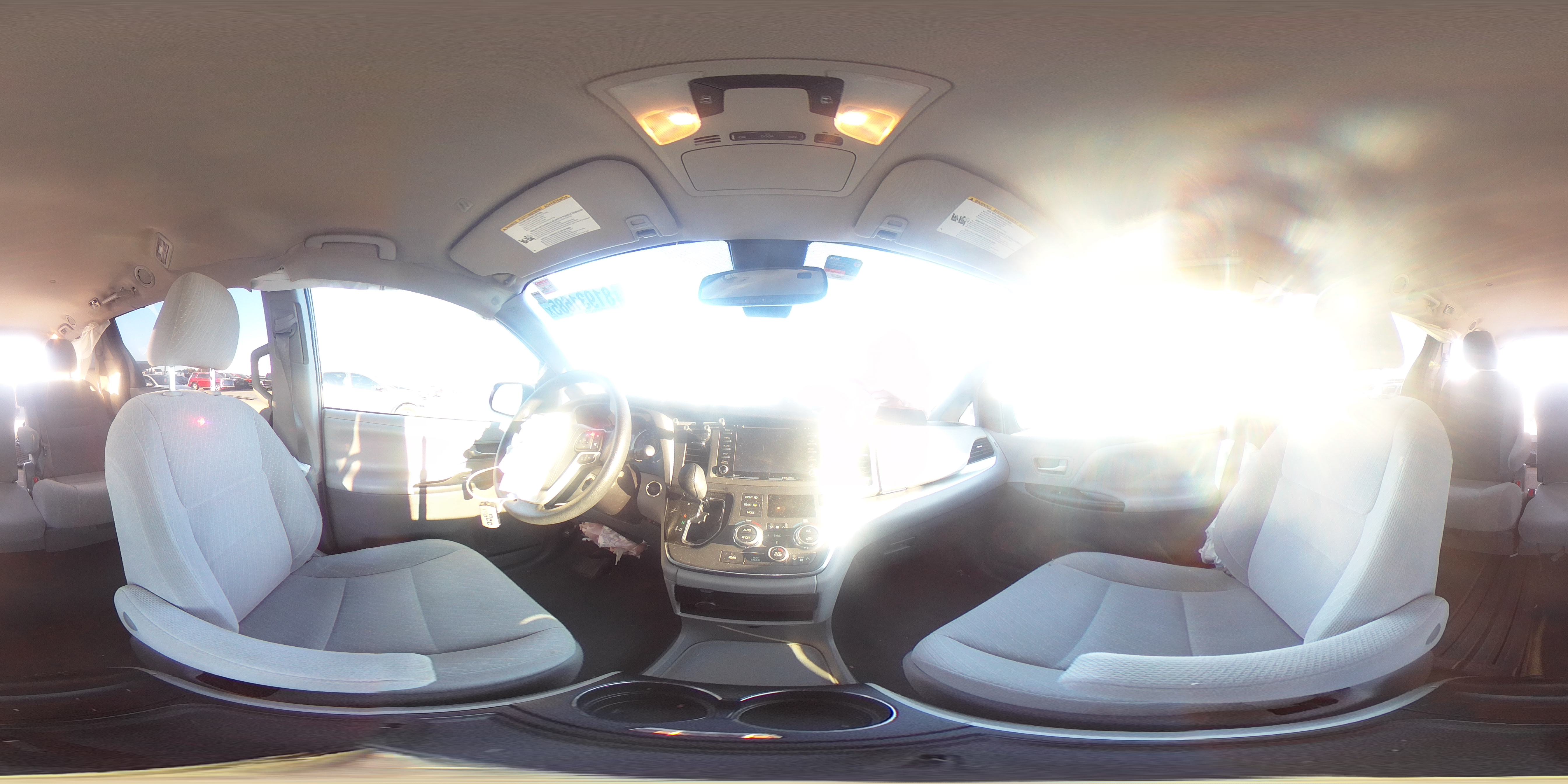 2019 Toyota Sienna Le VIN: 5TDKZ3DC2KS978164 Lot: 81931685