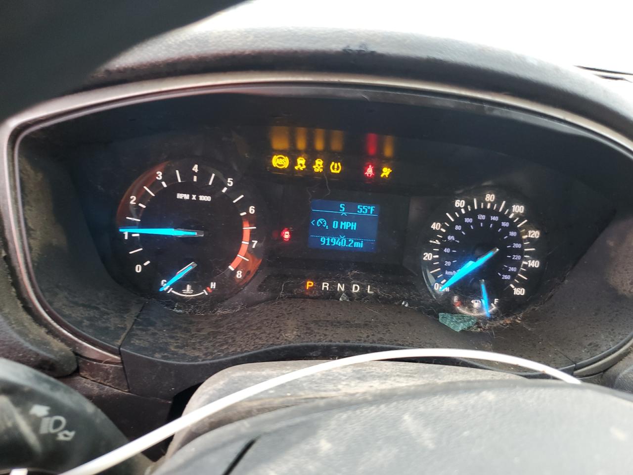 2017 Ford Fusion S VIN: 3FA6P0G76HR140905 Lot: 82178655