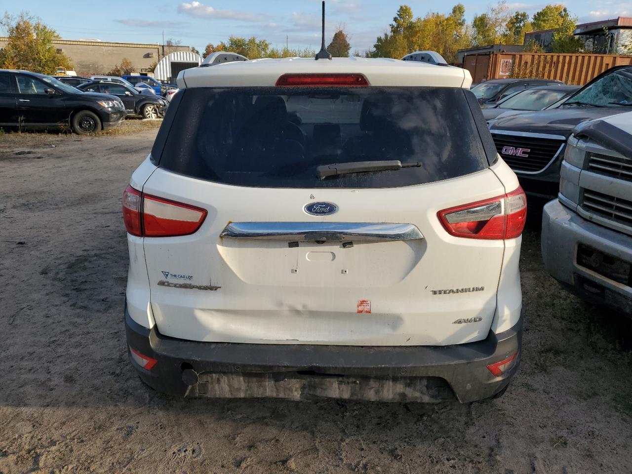 2019 Ford Ecosport Titanium VIN: MAJ6S3KL8KC255502 Lot: 85484535