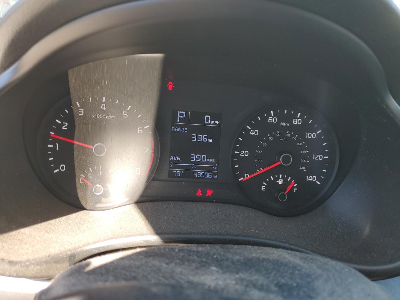 2023 Kia Rio Lx VIN: 3KPA24AD3PE623475 Lot: 86855445