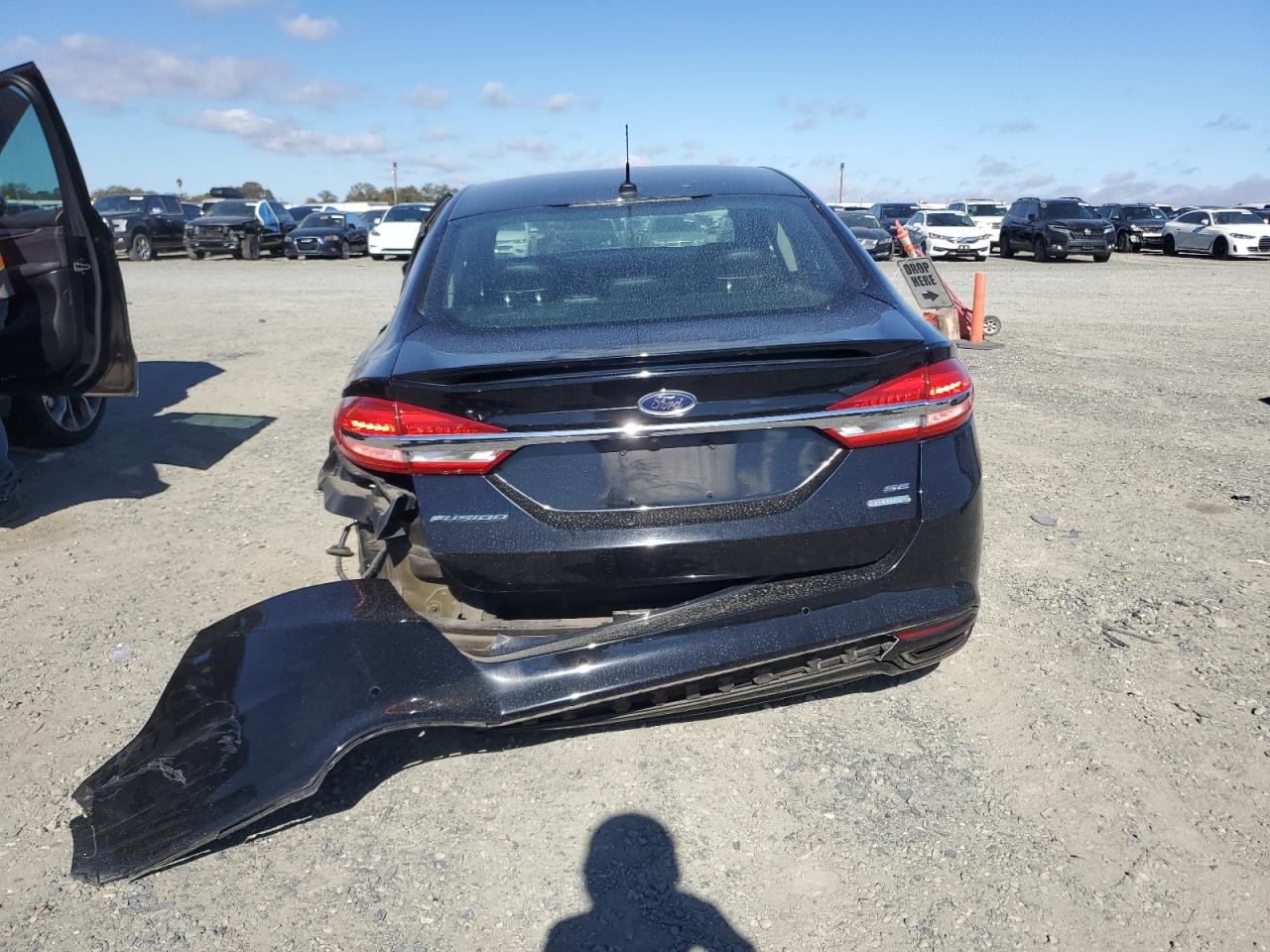 2017 Ford Fusion Se VIN: 3FA6P0H99HR201518 Lot: 90041335